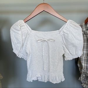 Brand new, Korean cloth, white, small